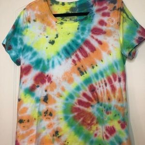 🔴Handmade Tie Dye T-Shirt